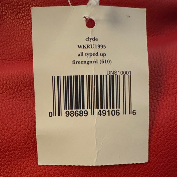 kate spade red and cream typewriter-key crossbody bag - Picture 10 of 10